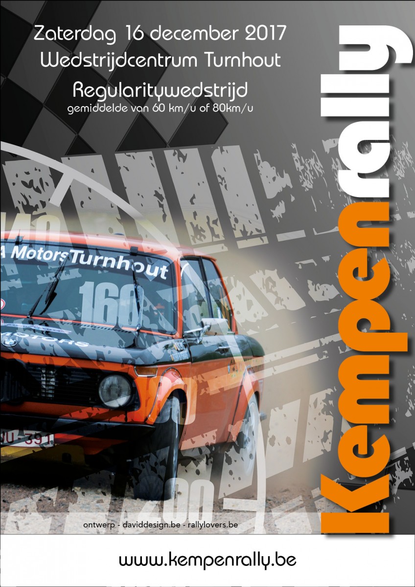 Nieuwe start voor de Kempenrally na 34 jaar !