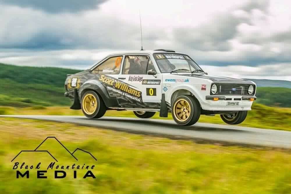 Ford Escort Millington voor PJ Maeyaert
