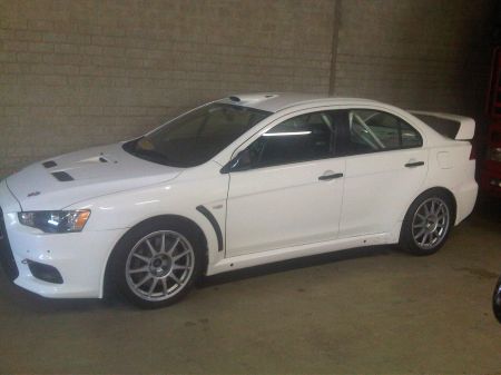 Tweede EVO X bij Bert Coene