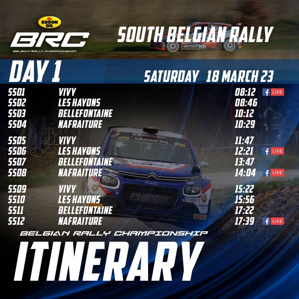 South Belgian Rally - rallylovers.be