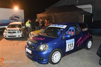 Voorstelling teams uit Moorsele voor Rally van Kortrijk