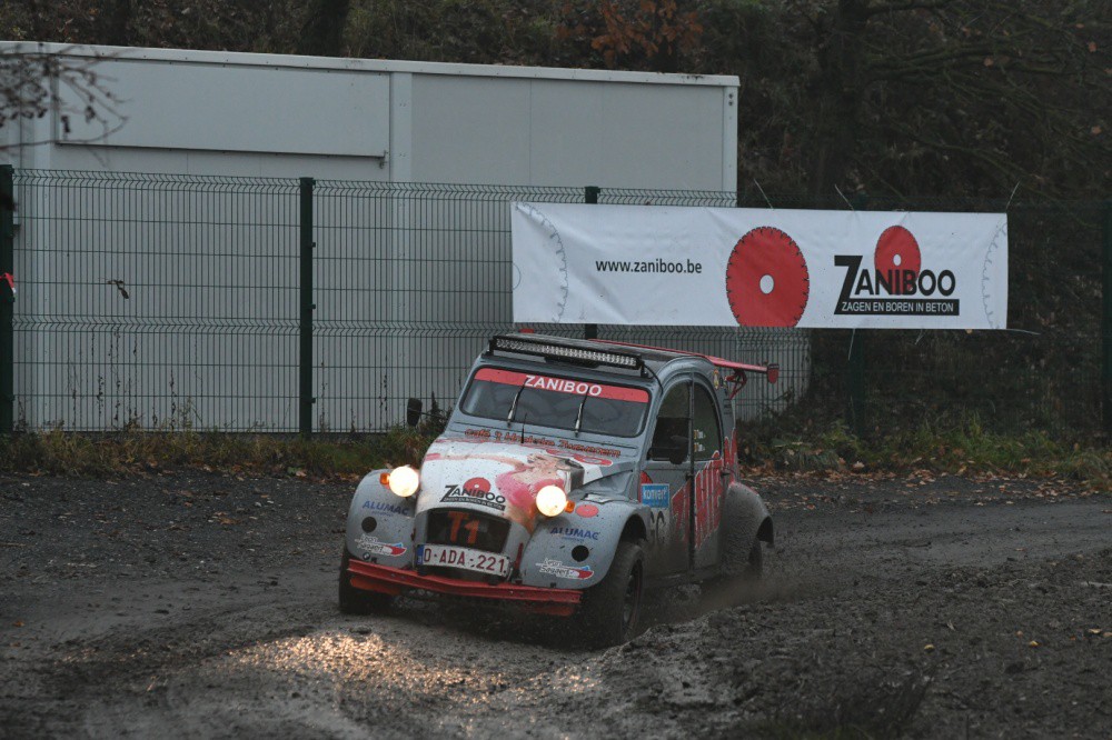 Zaniboo goed vertegenwoordigd in de Rally van Kortrijk