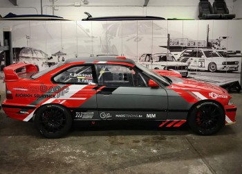 2020 - Voorstelling livery BMW E36 Kurt Braeckevelt